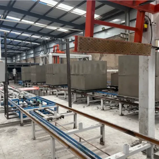 Attrezzature per la produzione di blocchi CLC