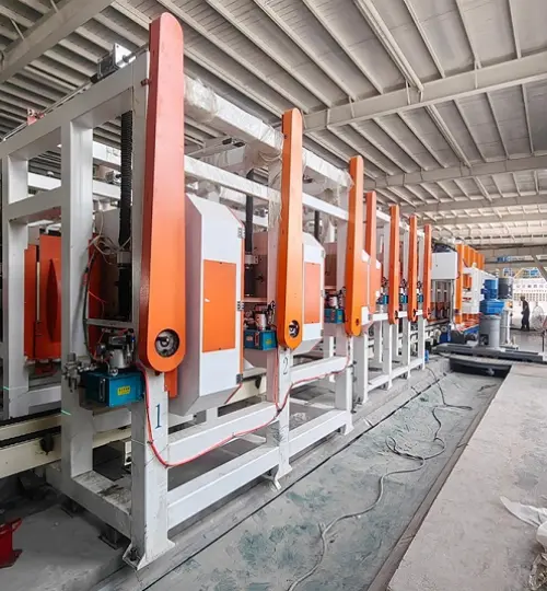 Cliente della Mongolia interna Ordos produzione giornaliera di 300 metri cubi di blocchi leggeri progetto di linea di produzione