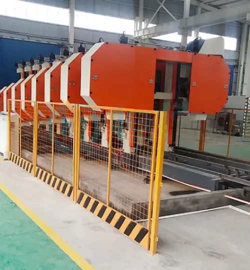 Xinjiang piccola linea di produzione di blocchi di stampo quadrato che taglia il progetto di trasformazione tecnologica della macchina
