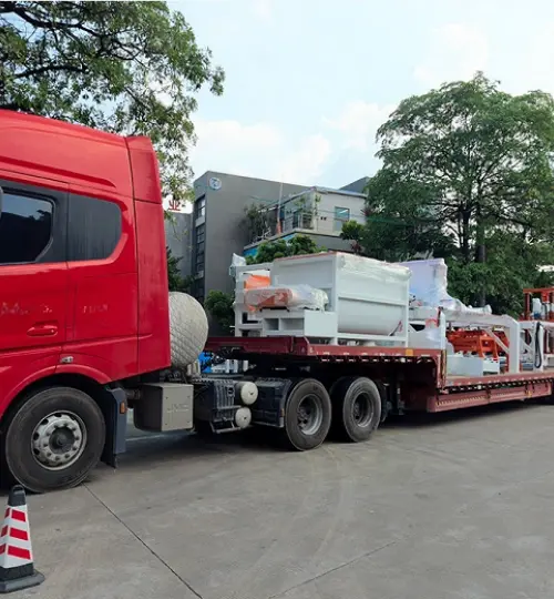 Progetto di linea di produzione di blocchi autoisolanti omogenei di Xinjiang Urumqi