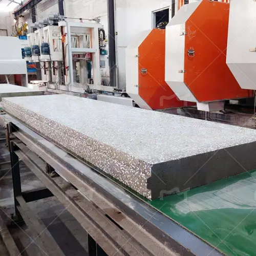 Progetto di linea di produzione di pannelli a parete di piccole dimensioni su misura per il cliente di Guangdong Shaoguan