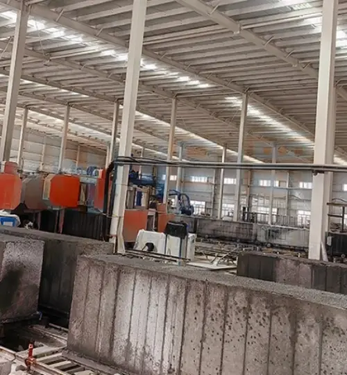 Linea di produzione di mattoni per la protezione ambientale del cliente di Guizhou messa in produzione