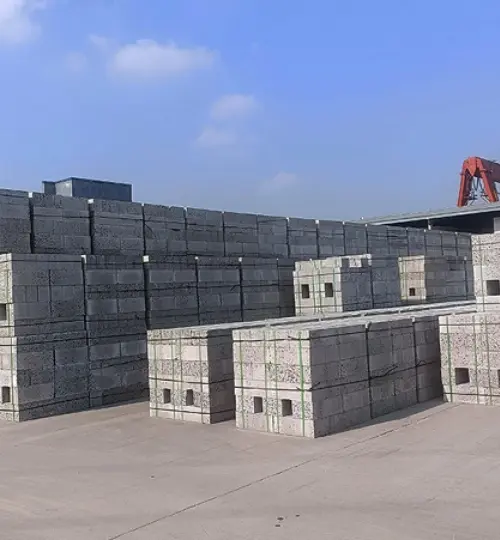 Progetto di trasformazione tecnologica della linea di produzione di blocchi autoisolanti a base di sabbia del deserto
